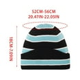 thumbnail image 5 of UTSJKR Knit Cuffed Beanies Hat for Women Men 2026 Winter Warm Thick Hat Casual Fashion Comfort Daily Beanie Hats Outfits Light Blue, 5 of 6