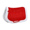 thumbnail image 1 of Capa para silla de montar de caballo, disfraz navideño de caballo, manta suave para silla de montar de caballo para fiesta de Halloween, almohadilla 99x69cm, 1 of 8