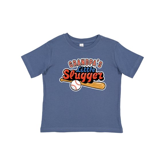 Inktastic Grandpa's Little Slugger Boys or Girls Baby T-Shirt