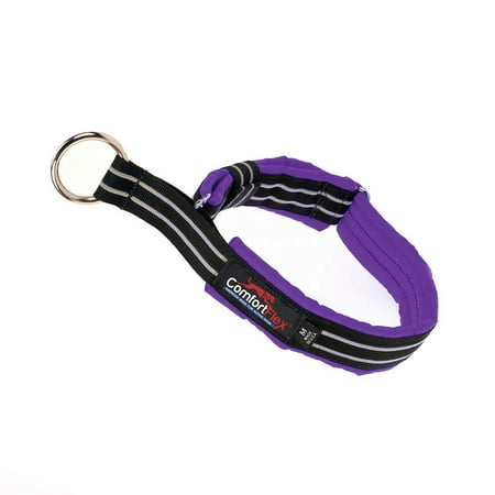 UPC: 0816642011461 | ComfortFlex American Made Fully Padded  Reflective  Adjustable  Flat Nylon  Martingale Type Limited Slip Collar for Active Dogs  Purple  Xlarge