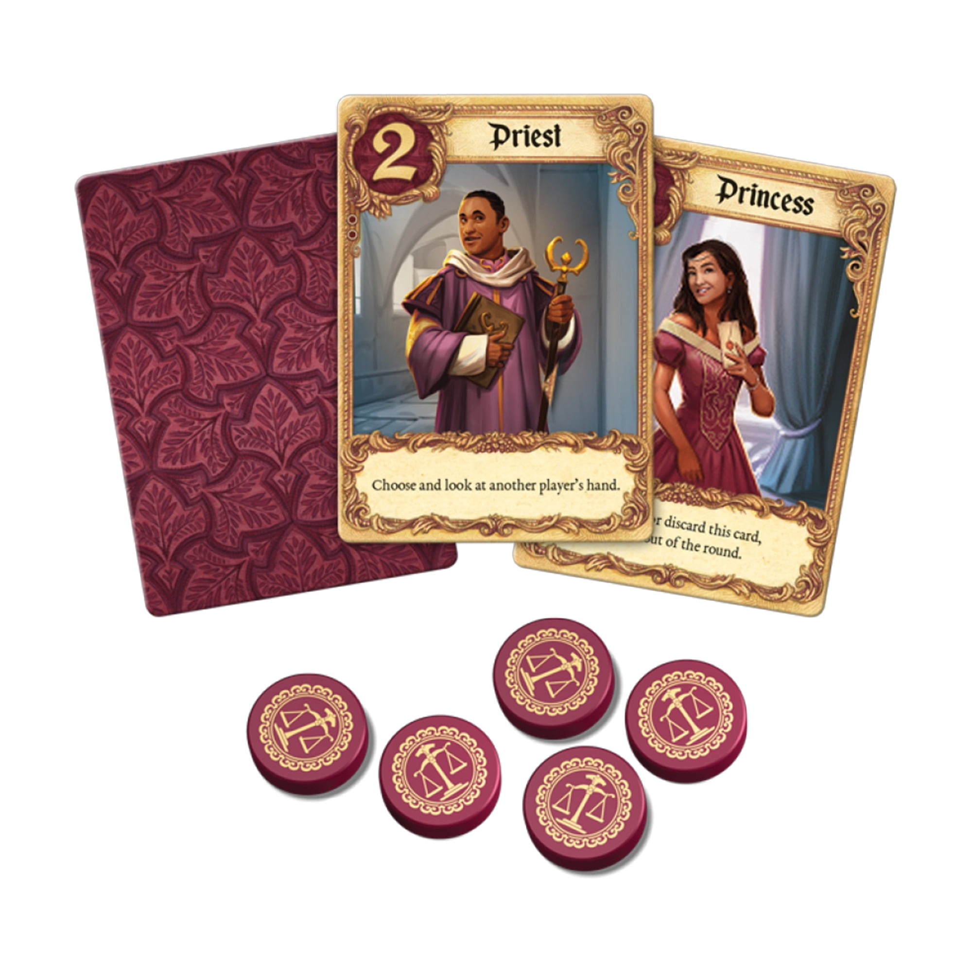Love Letter Classic Eco Box Family Card Game for Ages 10+, from Asmodee