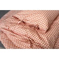 thumbnail image 1 of Peachy Gingham - Bedding Set, 1 of 6