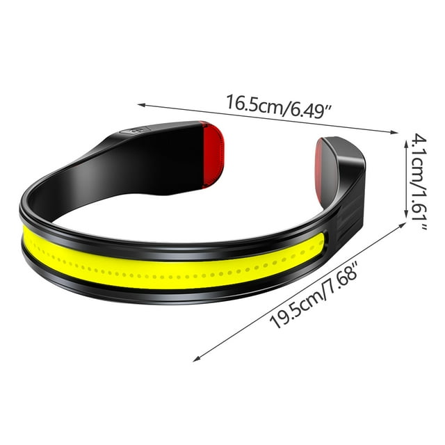 Outdoor Headlight Built-In Battery Rechargeable Led Mini Headlight Type-C Rechargeable Outdoor Night Fishing Night Running Hanging Neck