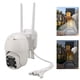 thumbnail image 5 of Cámara De Vigilancia Exterior, Aplicación Control Remoto Grabación Cíclica WiFi Cámara De Seguridad Exterior Vista De 320 Grados Pan Tilt 3MP HD Para Exterior, 5 of 7