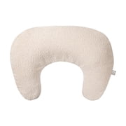 Boppy Nursing Pillow - Ergonomic Bottle & Breastfeeding Pillow, Higher, Firmer & Larger, Water-Repellent with Washable Premium Fabric Cover, Baby Safety Alliance Verified - Boucle Oatmeal