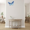 thumbnail image 3 of IH Casa Decor Metal Butterfly Wall Decor Blue, 3 of 3