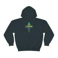 thumbnail image 3 of Multi-Color Cross Hoodie, 3 of 9
