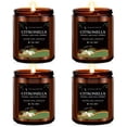 thumbnail image 1 of Set de velas de citronela FF FRAGRFLOWING, cera de soja perfumada, 800 ml, 1 of 6