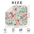 thumbnail image 4 of Pioneer Flower Floral Print Pattern Dish Drying Mat for Kitchen 1 Pack, Ultra Absorbent Microfiber Dishes Drainer Mats,16"x18", 4 of 6