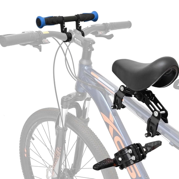 Asiento de bicicleta infantil Auwey con soporte frontal para niños de 2 a 5 años