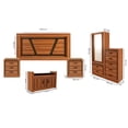 thumbnail image 4 of Recamara KS 6 Piezas Floetta Nogal - Kessa Muebles, 4 of 5