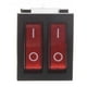 thumbnail image 5 of Red Light Illuminated 6 Pin Dual SPST ON/OFF Boat Rocker Switch AC 15A/250V 20A/125V, 5 of 5