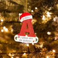thumbnail image 4 of Colgante de árbol de Navidad para niños, 26 letras, decoraciones de Feliz Navidad para el hogar, adorno acrílico DIY, regalos de Navidad para niños, Año Nuevo 2024, 4 of 4