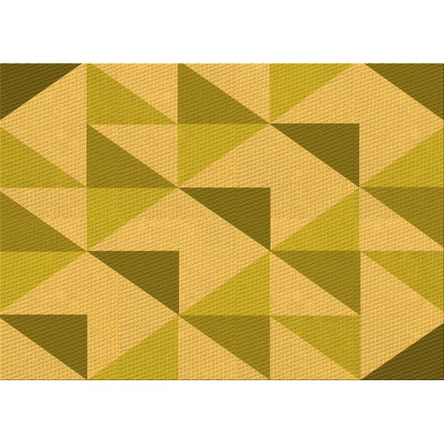 Ahgly Company Machine Washable Indoor Rectangle Transitional Dark Golden Rod Brown Area Rugs, 2' x 5'