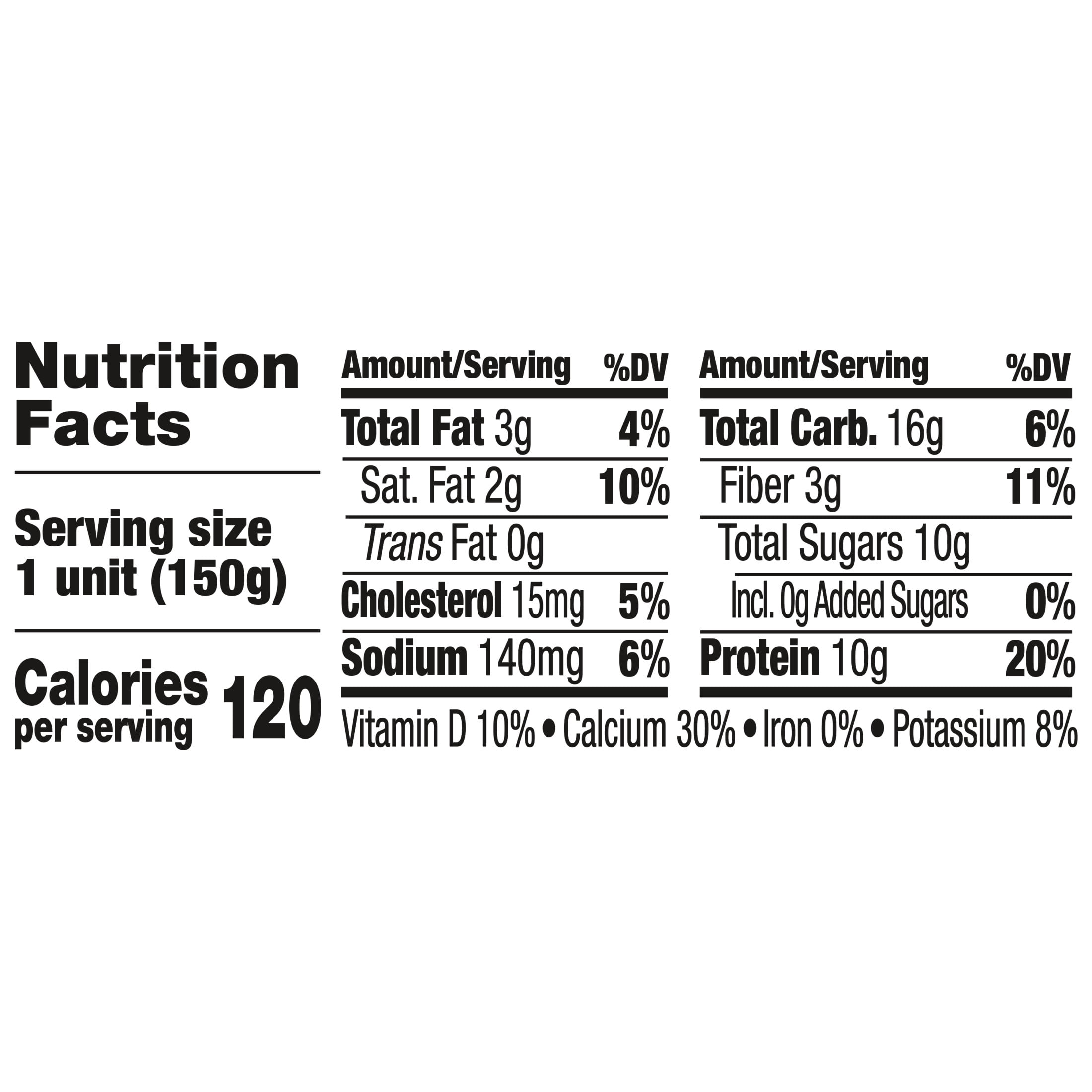 Activia Proactive Strawberry Prebiotic and Probiotic Yogurt Cups, 5.3 oz, 4 Count​