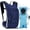 Blue, variant on Brightify 18L Hydration Backpack with 3L Water Bladder, Insulated Water Backpack, Lightweight Camel Pack Water Backpack for Hiking, Biking, Running, Climbing, Hydration Pack for Men Women, Black