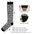 thumbnail image 3 of FORMRS Womens Knee High Socks Casual Long Thick Travel Daily Wear, 2 Pairs, Cute Llamas Pattern, 3 of 6