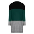 thumbnail image 5 of Buigttklop Women'S Sleeve Knit Cardigans Loose Slouchy Oversized Cardigan Sweaters Coat Green, 5 of 6