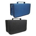 thumbnail image 1 of Estuche para de 2 Uds, Soporte para Y con Capacidad de 128, Cremallera Protectora, Onizador Portátil de Almacenamiento de Discos + negro Yotijar Soporte de billetera portátil para CD DVD, 1 of 10