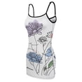 thumbnail image 5 of Ladies Elegant Sling Sleeveless Sexy Dress daisy, 5 of 6