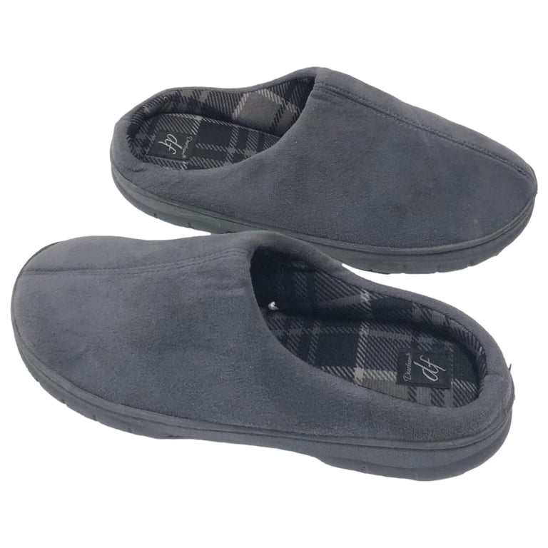 Dearfoams Mens Gray Slippers Slip-In Clogs Small (7-8  display picture 2
