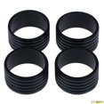thumbnail image 2 of 4 Pcs Silicone Tennis Racket Grip Ring Handle Closure Rubber Red, 2 of 6