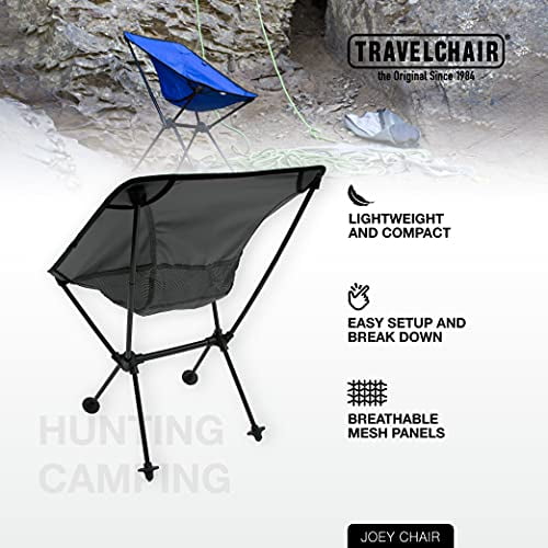 Travelchair Joey Chair Portable Compact Black Walmart