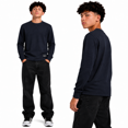 thumbnail image 3 of Southpole Boys Thermal Henley Shirt - Waffle Knit Warm Long Sleeve Boys Henley Shirt 2 Pack Casual Top, 3 of 7