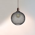 thumbnail image 4 of 2x Hollow Out Pendant Lamp Shade Vintage Style Chandelier Ceiling Light Shade Hanging Light Cover Lampshade Hotel Teahouse Kitchen Decor Black, 4 of 7