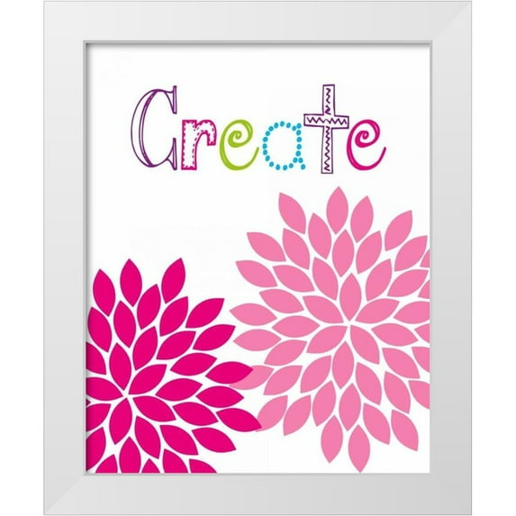 Robinson, Tamara 15x18 White Modern Wood Framed Museum Art Print Titled - Create Flower