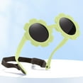 thumbnail image 2 of Quaouag Baby flower Sunglasses with Strap girls Flexible Bendable Polarized Sunglasses for Infant Boys Girls 0-24 Months, 2 of 4