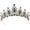 Green, variant on Gold Rhinestone Princess Crown Headband Queen Tiara Hairband Crystal Wedding Bridal Shower Hair Ladies Birthday Elegant Bride Engagement Accessories for Women Purple -