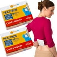 thumbnail image 1 of SunnyBay Adhesive Heat Patches for Neck, Knee, and Upper or Lower Back, Air-Activated Heat Pads for Menstrual Cramps, Stiffness, Sprains, and More, Stick to Clothing, 5x, 1 of 9