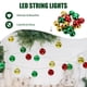 thumbnail image 5 of Guirnalda de luces LED de 20 luces navideñas, guirnalda de luces para fiesta de Navidad, 1 ud., 5 of 5