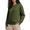 Army Green, variant on PINSPARK Soft Long Sleeve Crewneck Sweatshirt for Women Lightweight Pullover Yoga Casual Side Slit Sweatshirts Fall Fashion 2025