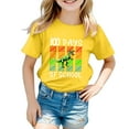 thumbnail image 4 of FhsagQ Mode Décontractée Imprimée pour Garçon et Fille, Col Rond, Manches Courtes, T-Shirt Ample, Printemps, 3-4 Ans, 4 of 4