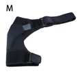 thumbnail image 3 of Seitruly Hombres Hombro Brace Fitness Ejercicio Antideslizante Manga de compresión ajustable Home Muscle Support Protector Guard Sports Gear Protección de la piel Negro M Tipo 1 Seitruly CE014880-05, 3 of 6