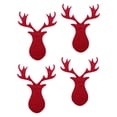 thumbnail image 3 of Abbraccia 3x4 Pieces Xmas Reindeer Flatware Bags Table Decor for Festival Dinner Party 3 Pcs, 3 of 10