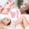 thumbnail image 3 of Walson 2Pcs Gua Sha Facial Tools Gua Sha Stone Guasha Scraping Board Skin Care Tools Type 1, 3 of 9