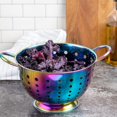 thumbnail image 4 of Thyme & Table Stainless Steel Colander, Rainbow, 4 of 4