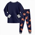 thumbnail image 6 of Kaprioy Boys Pajamas Boys Pajamas Dinosaur Kids Pjs Sets Cotton Toddler Long Sleeves Sleepwear, 6 of 9