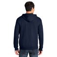 thumbnail image 2 of Gildan Heavy Blend Full-Zip Hooded Sweatshirt, Soft 50/50 Fleece Hoodie for Everyday Comfort, Navy, M, 2 of 5