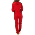 thumbnail image 2 of Women Plain Onesies – Fleece One-Piece Hooded Plain Onesie for Women, Zip-up Unisex Playsuit Jumpsuit Pajamas for Adults, 2 of 2
