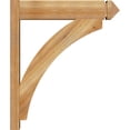 thumbnail image 3 of Ekena Millwork 6"W x 24"D x 28"H Thorton Rough Sawn Arts and Crafts Outlooker, Western Red Cedar, 3 of 4