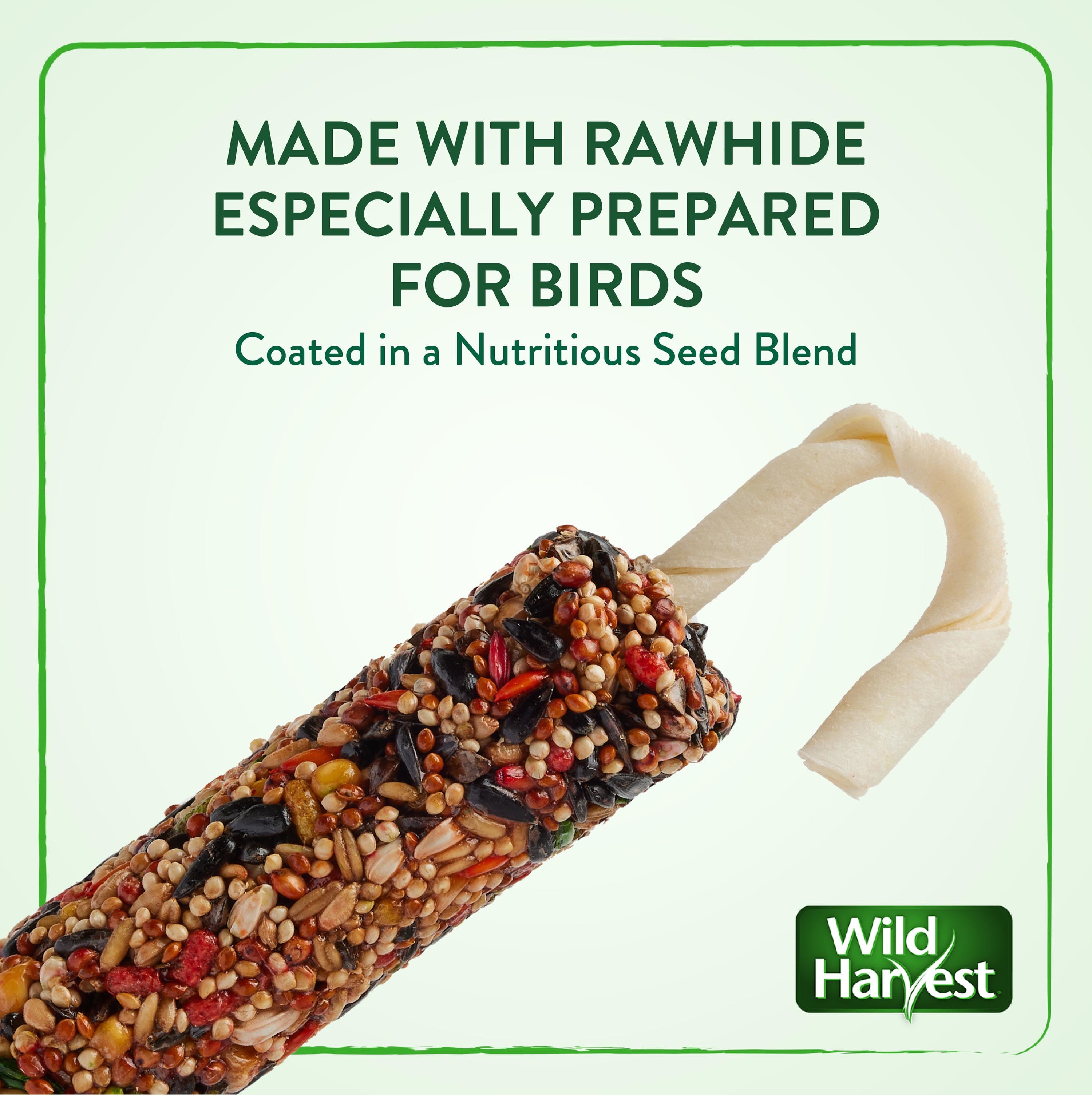Wild Harvest Treat Stick, 100% Edible Interactive Treat and Toy, 1 Count