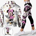 thumbnail image 1 of Conjunto deportivo 3D para mujer, suéter con capucha, pantalones de Yoga, conjunto deportivo de princesa para Yoga, moleton femenino esencial con capucha, 1 of 5