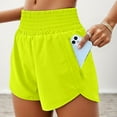 thumbnail image 2 of Womens Shorts High Waisted Lounge Shorts Travel Hiking Festival Airport Women's Casual Shorts Yoga Pants With Split Design For Daily Wear Vacation Workout Comfortable Stretchy Breathable Fabric, 2 of 7