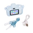 thumbnail image 1 of Kids Camera 2 inch IPS HD Screen Front and Rear Camera Games MP3 Video Playback Toddler Camera Blue, 1 of 5