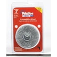 thumbnail image 2 of Weiler Vortec Pro 3 in. Crimped Wire Wheel Brush Carbon Steel 20000 rpm 1 pc., 2 of 2