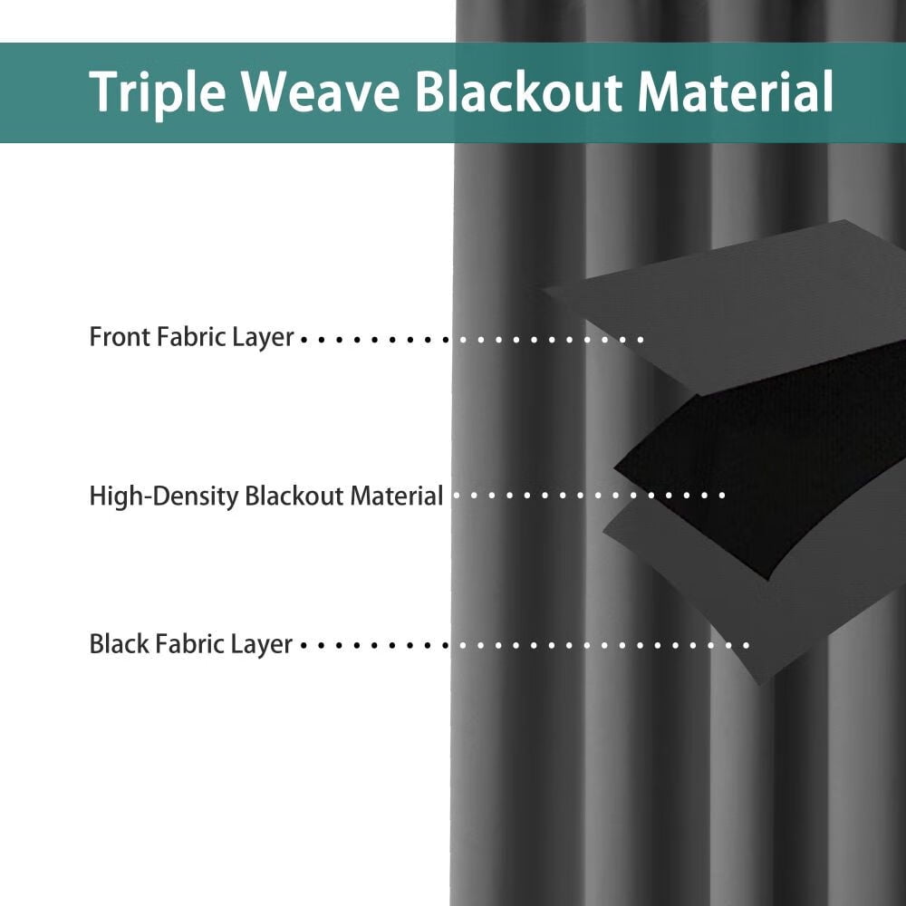 LUSHVIDA Room Divider Curtains Total Privacy Wall Room Divider Screens Wide Blackout Curtain for Living Room Bedroom Patio Sliding Door, 1 Panel, Dark Grey, 12.5ft Wide x 9ft Tall